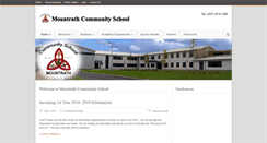 Desktop Screenshot of mountrathcs.ie